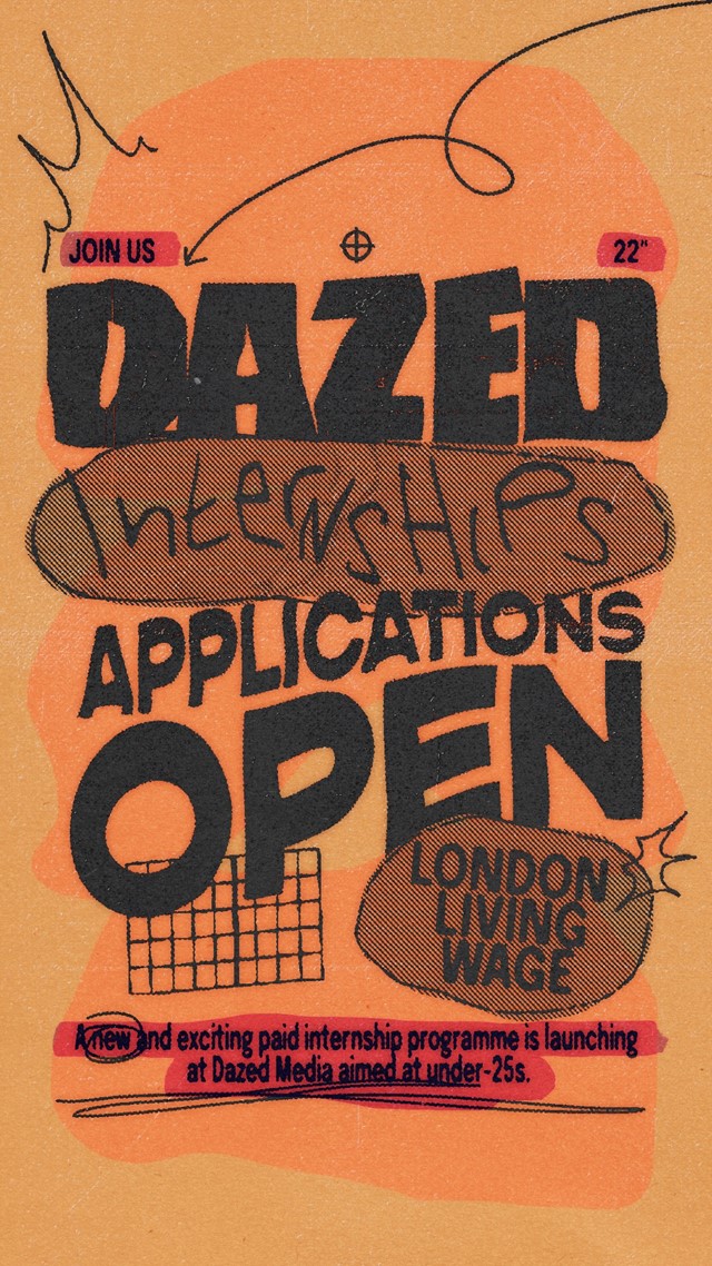 Dazed internships